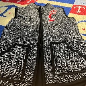 University of Cincinnati Bearcats vest